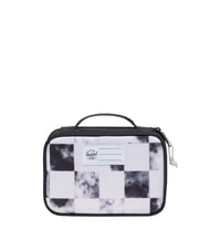 HERSCHEL HERITAGE Estuche con asa cuadros negros desgastados - Estuches y Accesorios - 2