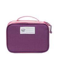 HERSCHEL HERITAGE Estuche con asa morado atardecer/rosa sobre - Estuches y Accesorios - 2