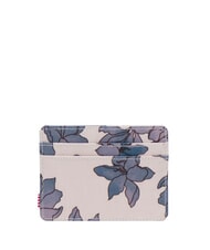 HERSCHEL CHARLIE  Tarjetero plano ondas florales de rayos de luna - Carteras Mujer - 2