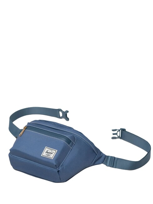 POP QUIZ Ri&ntilde;onera con bolsillo espejismo azul/puntada blanca - Ri&ntilde;oneras