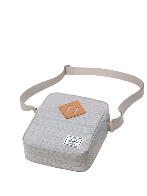 HERITAGE Monedero peque&ntilde;o CRUCES DE CRISTAL GRIS CLARO / RU BLANCO - Bandoleras Hombre