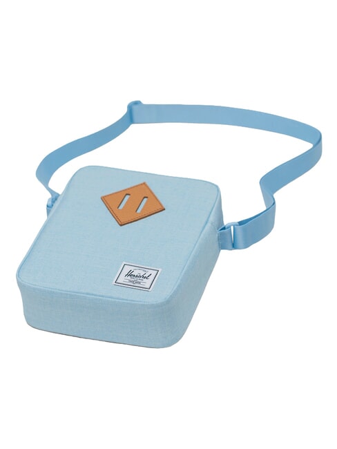 HERITAGE Monedero peque&ntilde;o rayado de campana azul - Bandoleras Hombre