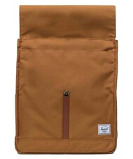 HERSCHEL CITY New Mochila marr&oacute;n bronce - Mochilas Escuela & Tiempo Libre - 4