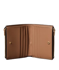 CALVIN KLEIN EMBOSSED LOGO Cartera peque&ntilde;a coco negro/tostado - Carteras Mujer - 2