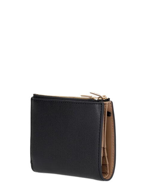 EMBOSSED LOGO Cartera peque&ntilde;a coco negro/tostado - Carteras Mujer