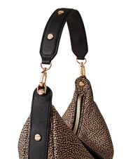 BORBONESE FRAME Bolso hobo, mini, bolso de hombro OP / NATURAL / NEGRO - Bolsos Mujer - 5