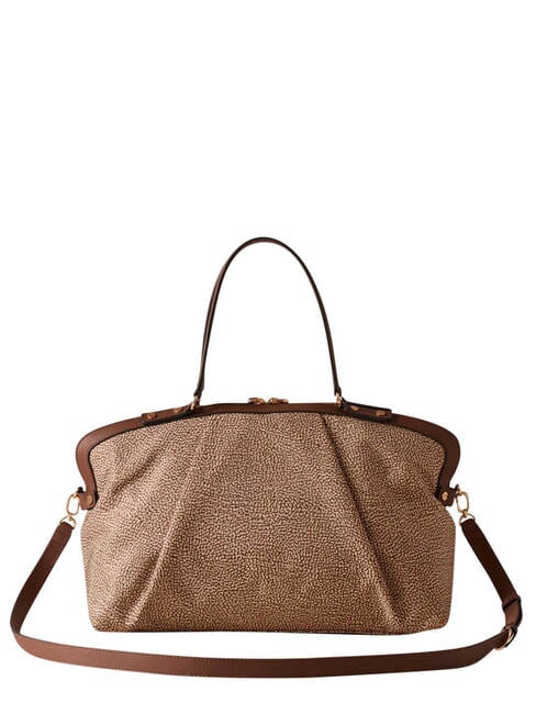 FRAME Bolso tipo ba&uacute;l con correa para el hombro. beiger yegua - Bolsos Mujer