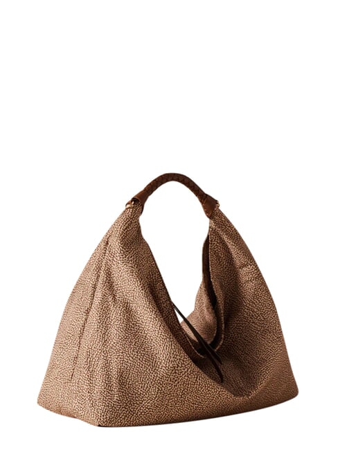 PLIE Bolso hobo mediano beiger yegua - Bolsos Mujer