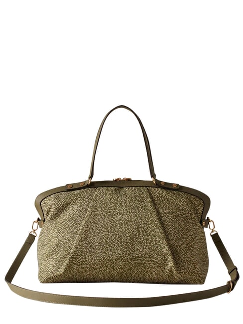 FRAME Bolso tipo ba&uacute;l con correa para el hombro. aceituna - Bolsos Mujer