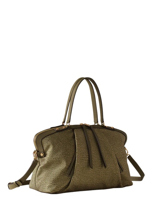 FRAME Bolso tipo ba&uacute;l con correa para el hombro. aceituna - Bolsos Mujer