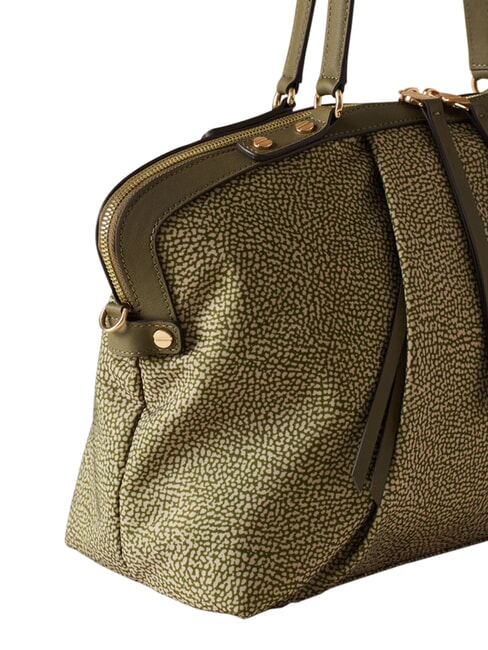 FRAME Bolso tipo ba&uacute;l con correa para el hombro. aceituna - Bolsos Mujer
