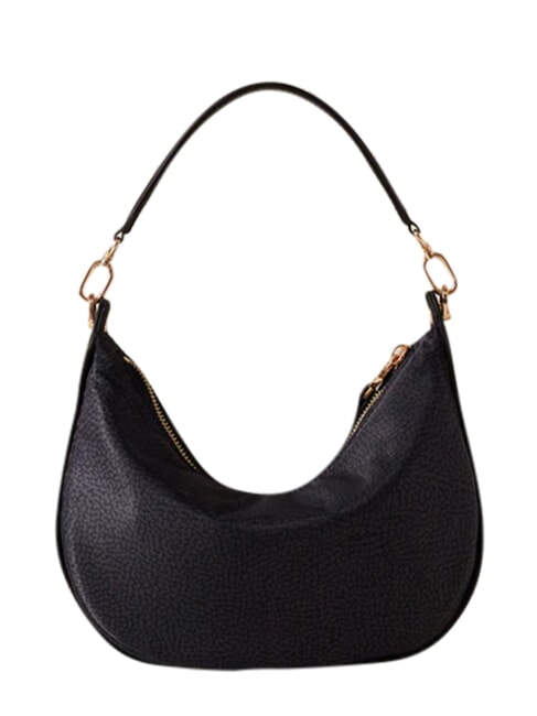 FRAME Bolso hobo, mini, bolso de hombro negro oscuro - Bolsos Mujer