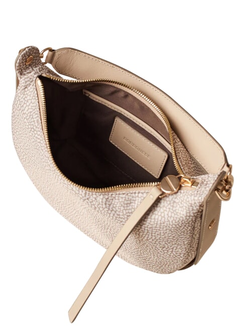 FRAME Bolso hobo, mini, bolso de hombro arena - Bolsos Mujer