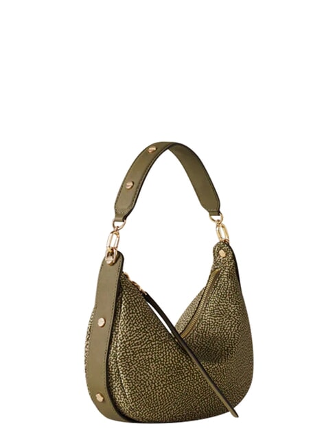 FRAME Bolso hobo, mini, bolso de hombro aceituna - Bolsos Mujer