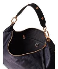BORBONESE FRAME Bolso de hombro negro oscuro - Bolsos Mujer - 4