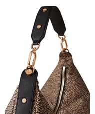BORBONESE FRAME Bolso de hombro OP / NATURAL / NEGRO - Bolsos Mujer - 5