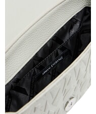 ARMANI EXCHANGE A|X CHARM Mini bolso de hombro blanquecino - Bolsos Mujer - 4
