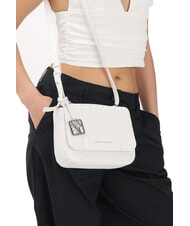 ARMANI EXCHANGE A|X CHARM Mini bolso de hombro blanquecino - Bolsos Mujer - 5