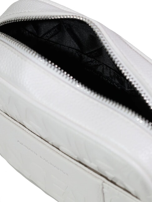 LIZ PEBBLE Bolsa para c&aacute;mara con logotipo en relieve blanquecino - Bolsos Mujer