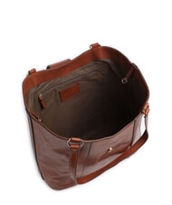 THE BRIDGE ERICA Comprador de cuero BROWN - Bolsos Mujer - 4