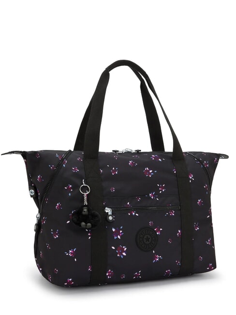 ART Bolso bandolera grande flor nocturna - Bolsos Mujer