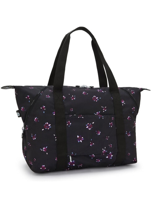 ART Bolso bandolera grande flor nocturna - Bolsos Mujer
