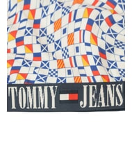 TOMMY HILFIGER TH Sujetador de disfraz Impresi&oacute;n de verificaci&oacute;n de ola de bandera - Ba&ntilde;adores de mujer - 2