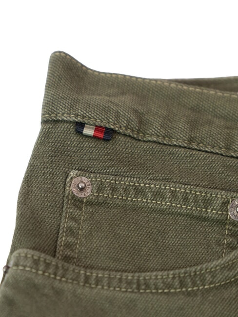 TH DENTON Pantalones chinos verde militar - Pantalones