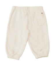 TOMMY HILFIGER TH KIDS Pantalones de ch&aacute;ndal blanco antiguo - pantalones para ni&ntilde;os - 3