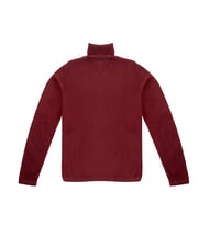 TOMMY HILFIGER TH JEANS Su&eacute;ter tipo con cuello de tortuga rojo intenso - Su&eacute;teres de mujer - 3