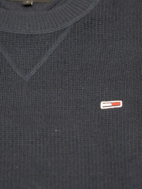 TH JEANS Jersey de cuello redondo Marina de noche oscura - Su&eacute;teres de los hombres