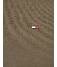 TOMMY HILFIGER PIMA Jersey de mezcla de cachemir con cuello redondo verde militar - Su&eacute;teres de los hombres - 2