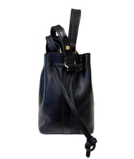 THE BRIDGE STORY  Bolso cubo de cuero Oro negro - Bolsos Mujer - 3