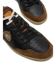 BLAUER MURRAY Zapatillas negro/marr&oacute;n - Zapatos Hombre - 3