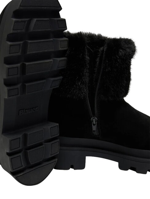 KIMMEL Botas de invierno de cuero NEGRO - Zapatos Mujer