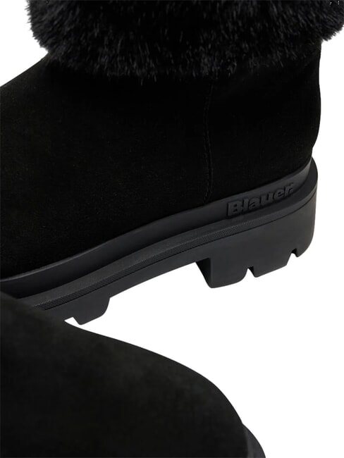 KIMMEL Botas de invierno de cuero NEGRO - Zapatos Mujer