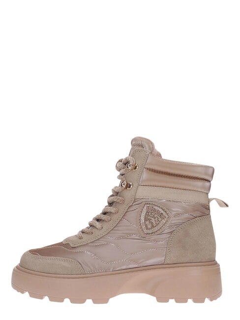 BLANCA anfibios de cuero beige - Zapatos Mujer