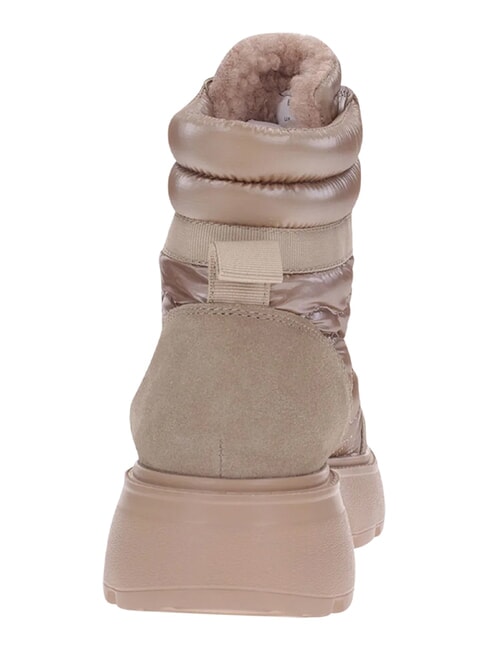 BLANCA anfibios de cuero beige - Zapatos Mujer