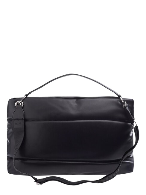 CUSHION Bolso de mano con correa para el hombro. NEGRO - Bolsos Mujer