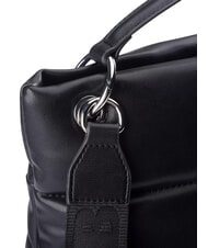 BLAUER CUSHION Bolso de mano con correa para el hombro. NEGRO - Bolsos Mujer - 4