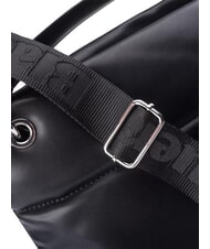 BLAUER CUSHION Bolso de mano con correa para el hombro. NEGRO - Bolsos Mujer - 5