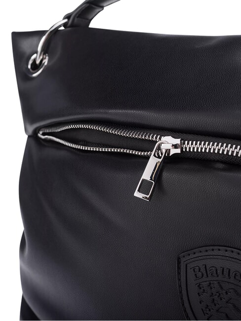 CUSHION Bolso de mano con correa para el hombro. NEGRO - Bolsos Mujer