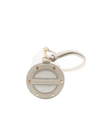 BORBONESE VIS-A-VIS Bolso de hombro peque&ntilde;o algod&oacute;n blanco - Bolsos Mujer - 4