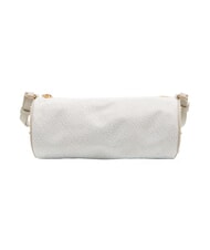BORBONESE VIS-A-VIS Bolso de hombro peque&ntilde;o algod&oacute;n blanco - Bolsos Mujer - 5