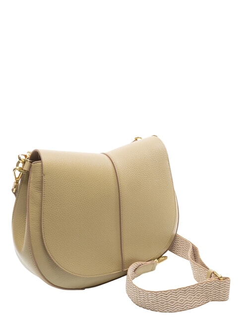 HELENA ROUND Bolso de piel con bandolera sauce - Bolsos Mujer