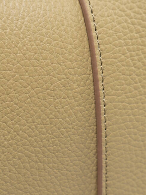 HELENA ROUND Bolso de piel con bandolera sauce - Bolsos Mujer