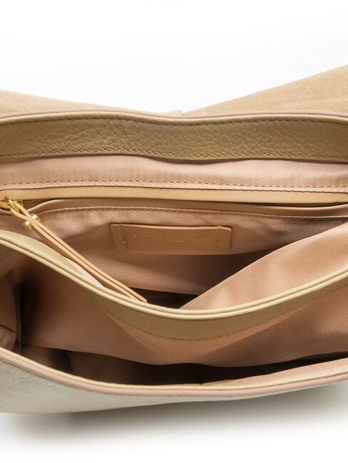 HELENA ROUND Bolso de piel con bandolera sauce - Bolsos Mujer