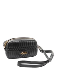 LOVE MOSCHINO BUBBLY LOVE Mini bolso de hombro negro - Bolsos Mujer - 2