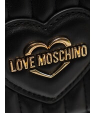 LOVE MOSCHINO BUBBLY LOVE Mini bolso de hombro / bandolera negro - Bolsos Mujer - 3