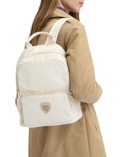 BLAUER TWENTYFOUR Mochila con m&uacute;ltiples bolsillos blanco - Bolsos Mujer - 6